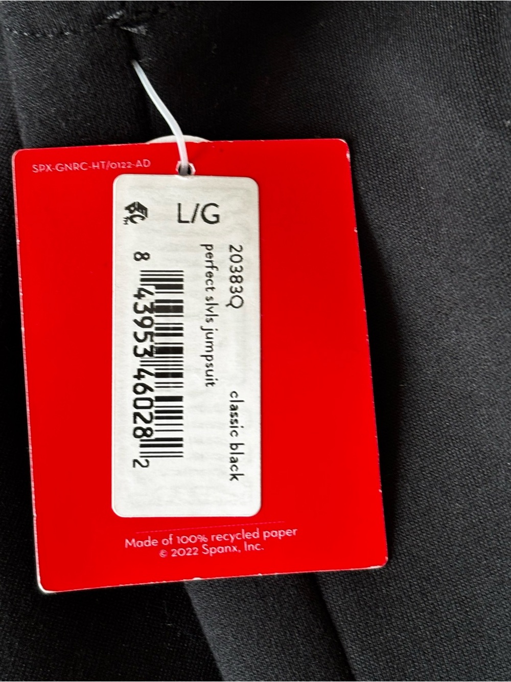SPANX The Perfect Sleeveless Jumpsuit Size LP Petite NWT - Picture 6 of 7